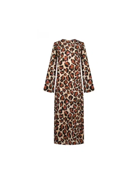 Sukienka midi Fabienne Chapot do kolan brązowa