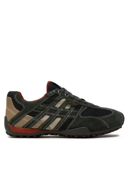 Geox Polobotky U Snake K zelená