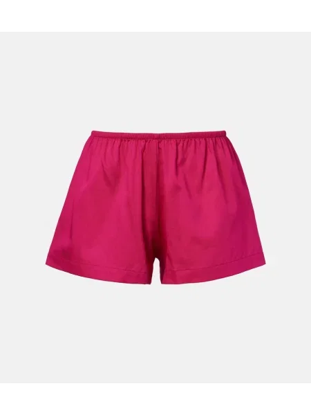 Pantaloni scurți Leset din poplin roz