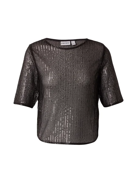 PIECES Bluza PCJack' črna