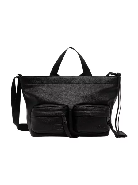 Shopperka Eastpak skórzana czarna