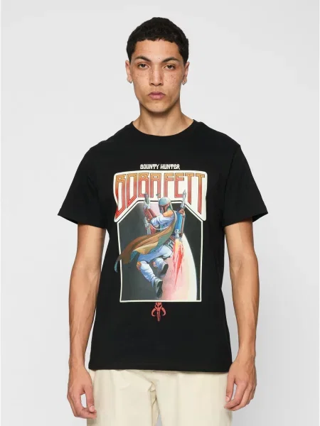 Koszulka Merchcode retro czarna