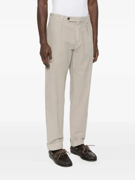 Pantaloni chino Berwich plisate