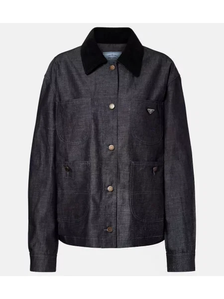 Geacă de blugi Prada de in albastru