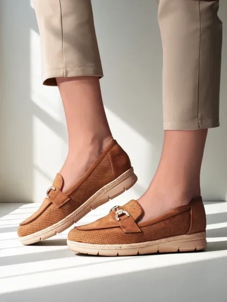 Мокасини Resti кафяво