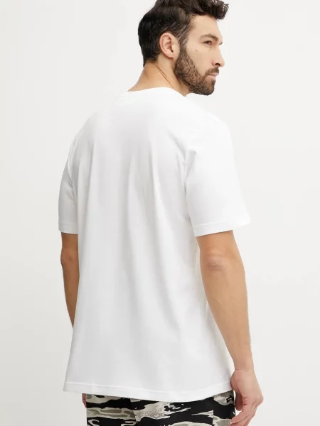 Tričko adidas Originals TS Crowd s potiskem bílá