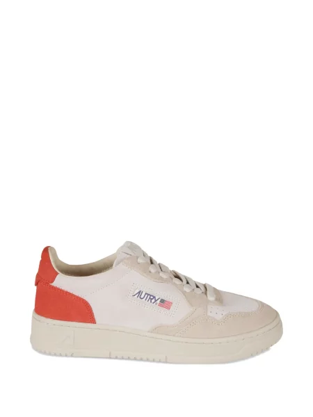 Sneakerși Autry cu șireturi din dantelă