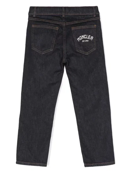 Jeansy dziecięce Moncler Enfant niebieskie