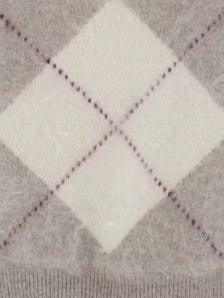 Pulover Soft Goat cu model argyle