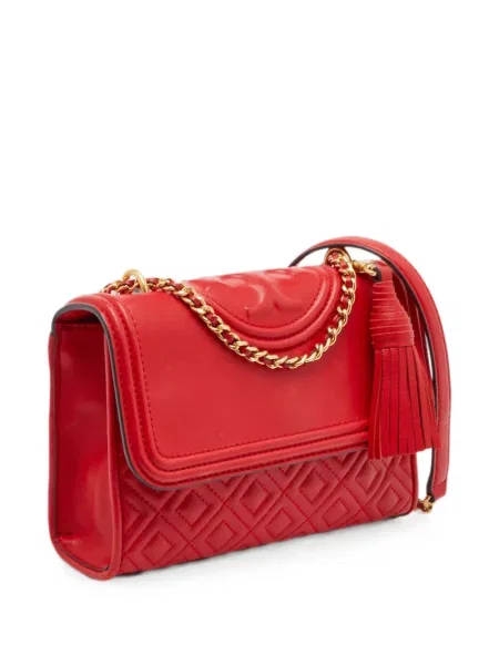 Matlasat geanta crossbody Tory Burch roșu
