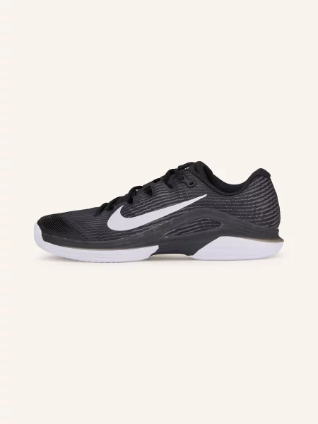Tenisové boty Nike Vapor 12 black / white / dk smoke grey bílé