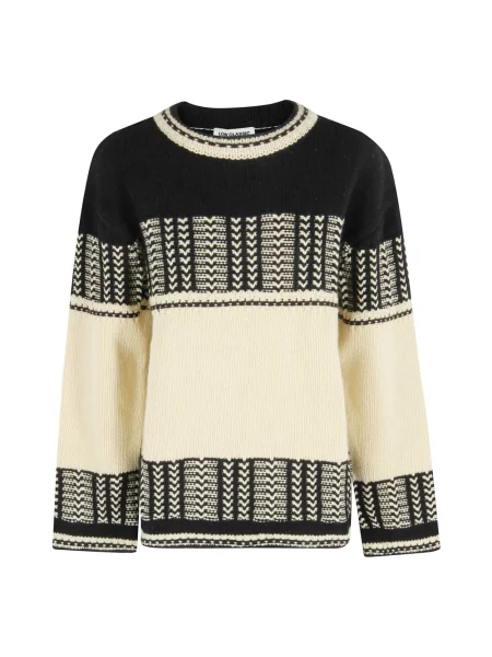 Wielobarwność sweter Low Classic wełniany klasyczny