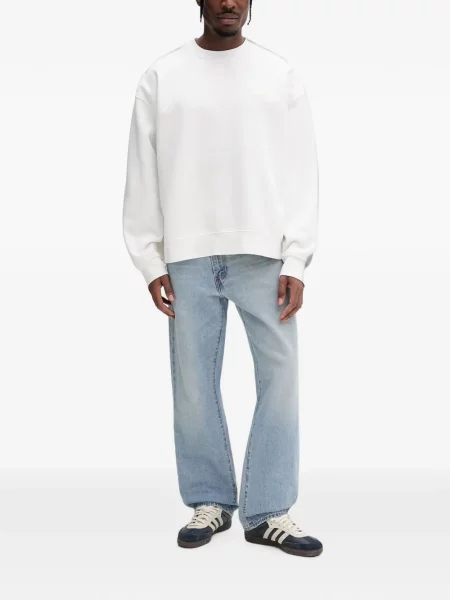 Hanorac crewneck Vans alb