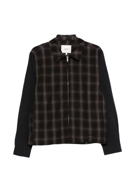 Карирано яке Arte Antwerp синьо