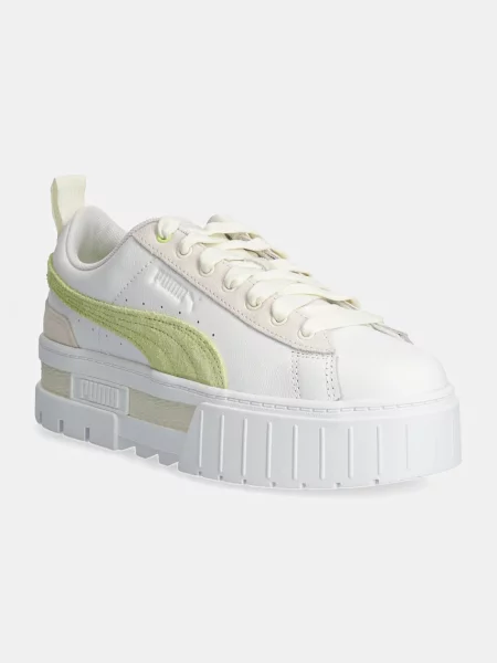 Кожени маратонки Puma Mayze Mix Wns бяло