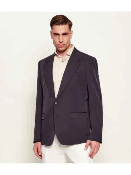 Dolce & Gabbana Bőr zakó kék