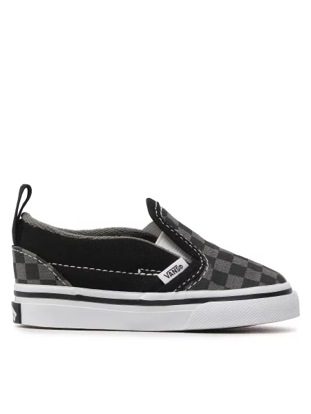 Tenis superge Vans Slip-On V Siva črna
