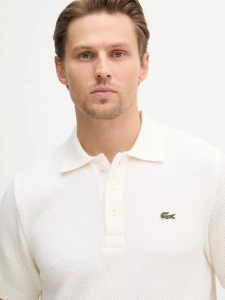 Шерстяное поло Lacoste