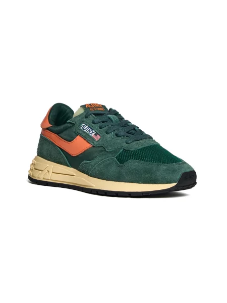 Lniane sneakersy Autry zielone