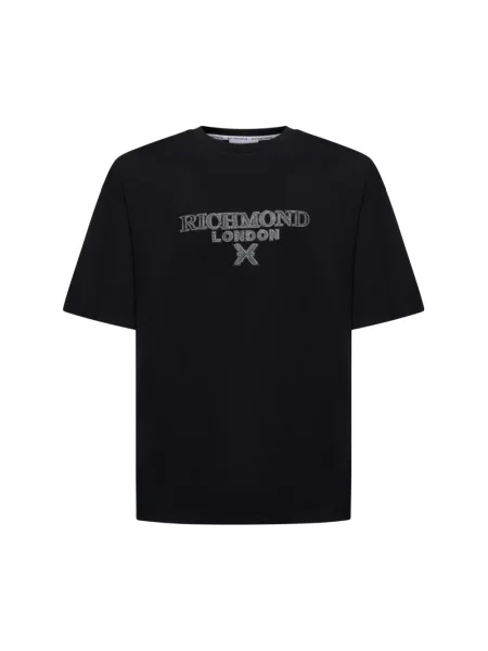 Koszulka Richmond z logo czarna