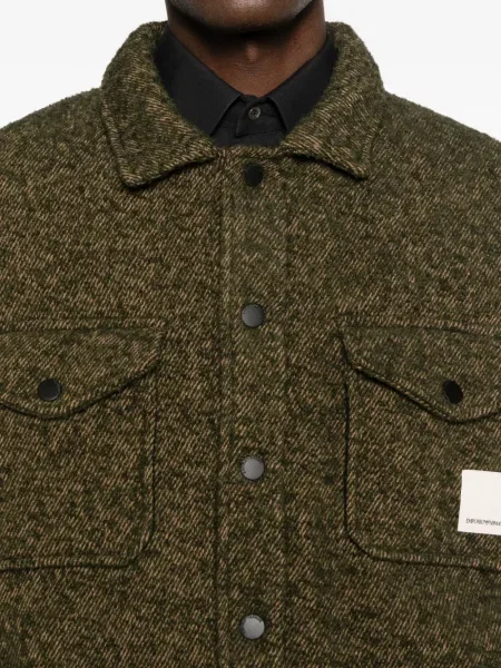 Geacă Emporio Armani verde