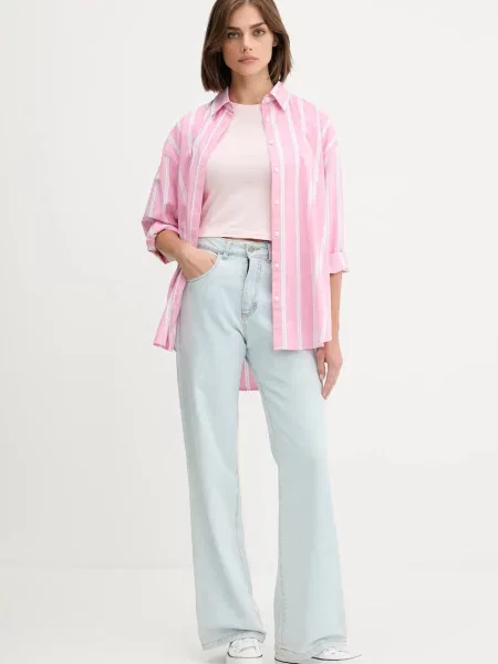 Футболка Guess Jeans рожевий