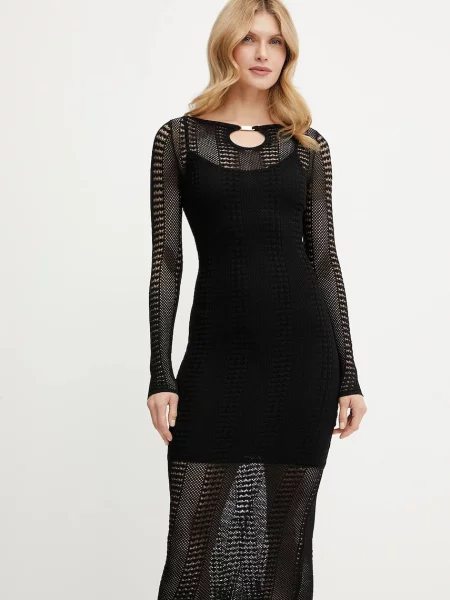 Obleka Marciano Guess EMMA črna