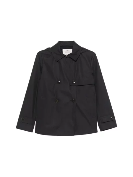 Kurtka Herno z kapturem niebieska