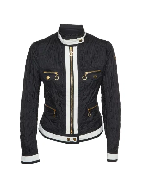 Matlasat geacă Moncler negru