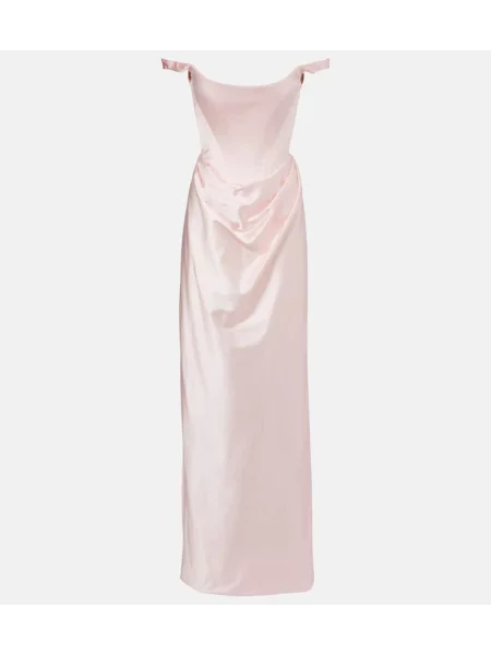 Rochie Vivienne Westwood din satin roz