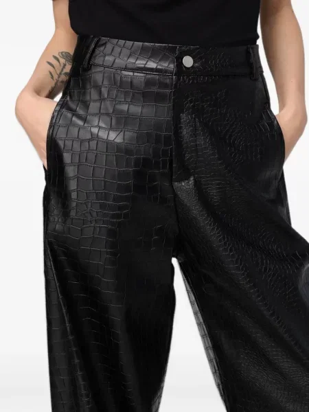 Pantaloni Disclaimer negru