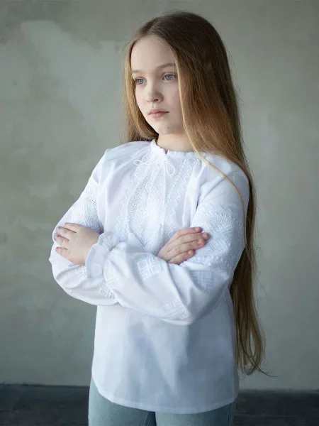 Детская рубашка Edelvika белая