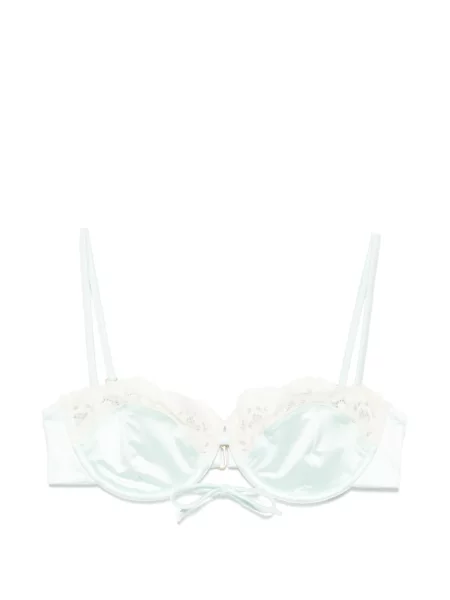 Топ Montce с панделка синьо