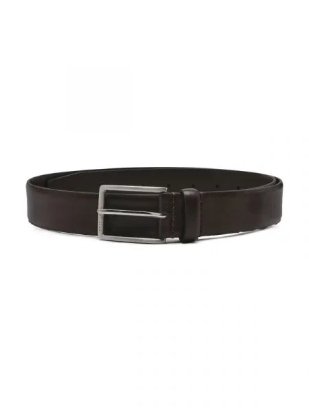 BOSS BLACK De piele negru