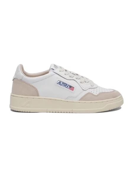 Sneakersy Autry skórzane białe