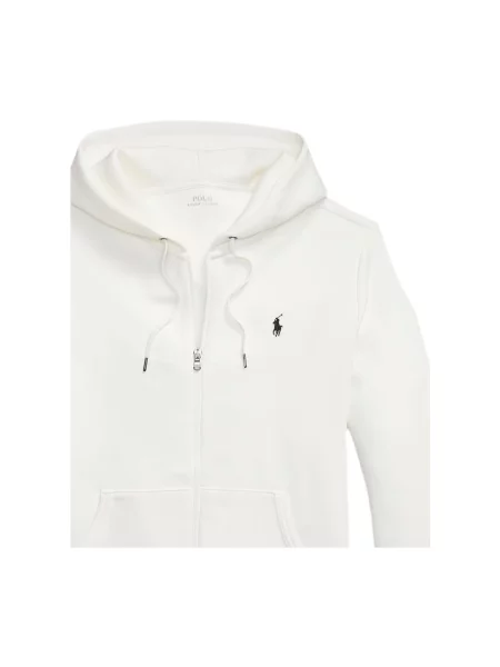 Bluza z kapturem Polo Ralph Lauren z kapturem biała