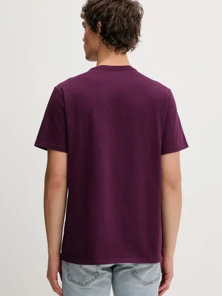 Tričko Levi's LSE SS ORIGINAL HM TEE vínové