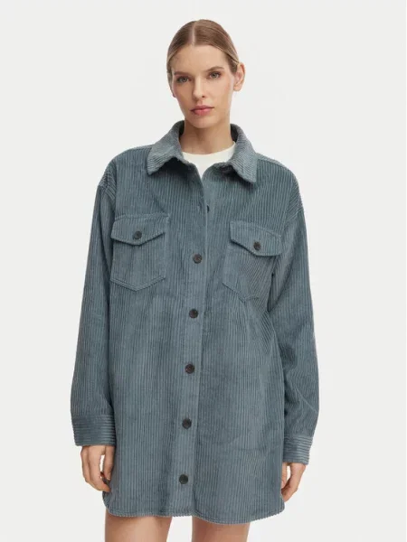 Billabong Sukienka koszulowa Winter Ocean Boxy Fit niebieski