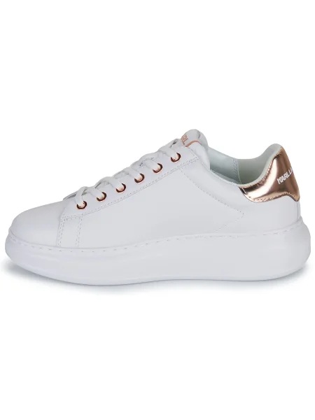 Pantofi Karl Lagerfeld din dantelă alb