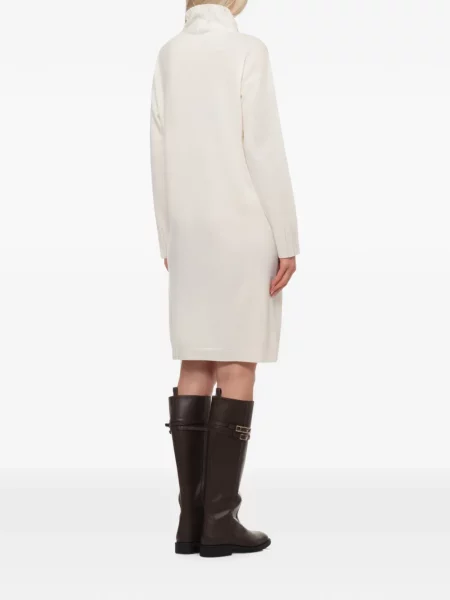 Rochie mini Fabiana Filippi tricotate alb