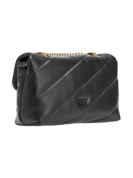 Torebka Pinko zamszowa czarna