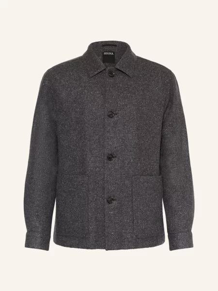 Zegna Kurtka Wierzchnia grau
