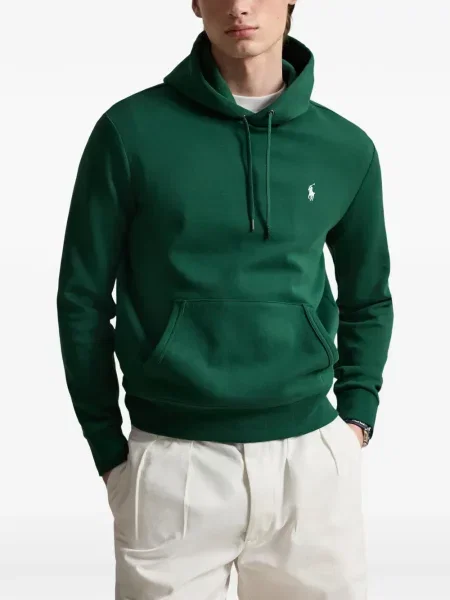 Плетена поло тениска Polo Ralph Lauren зелено