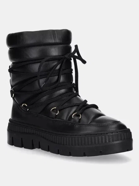 Кожени апрески Pollini черно