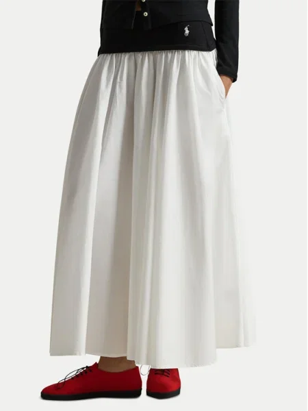 Polo Ralph Lauren Trapéz szoknya fehér