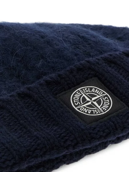 Czapka dziecięca Stone Island niebieska