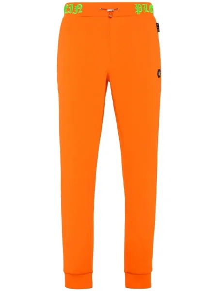 Kalhoty Philipp Plein oranžové