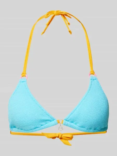 Top bikini z detalem z logo model ‘BRARO’ Banana Moon