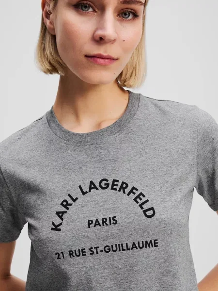 Футболка Karl Lagerfeld серая
