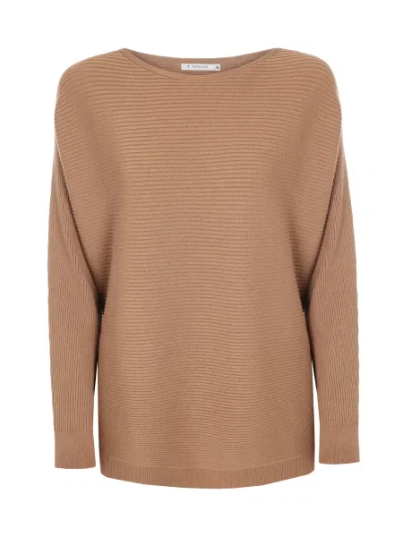 TATUUM Pulover cămilă maro